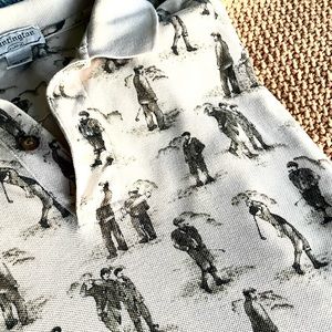 Men’s Vintage Huntington Golf Polo 80s 90s Shirt XL Retro